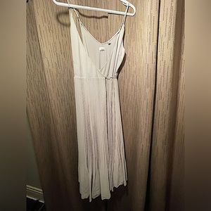 Wilfred light purple wrap dress